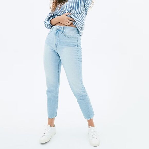 Madewell The Curvy Perfect Vintage Jean in Fitzgerald Wash* - Picture 9 of 9